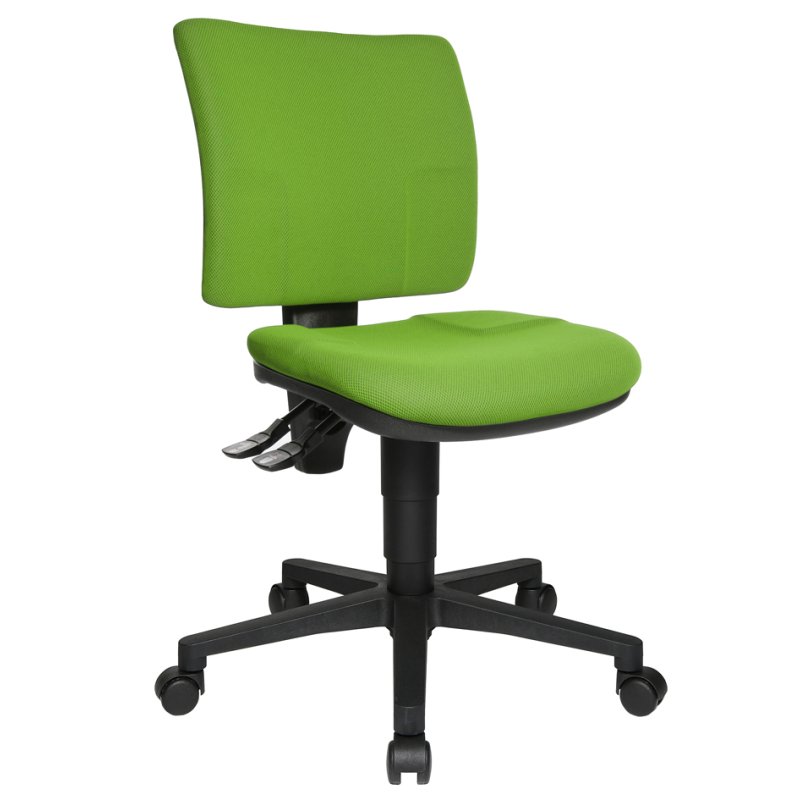 Topstar bureaustoel U 50, groen, verstelbare rugleuning, 110 kg draagkracht